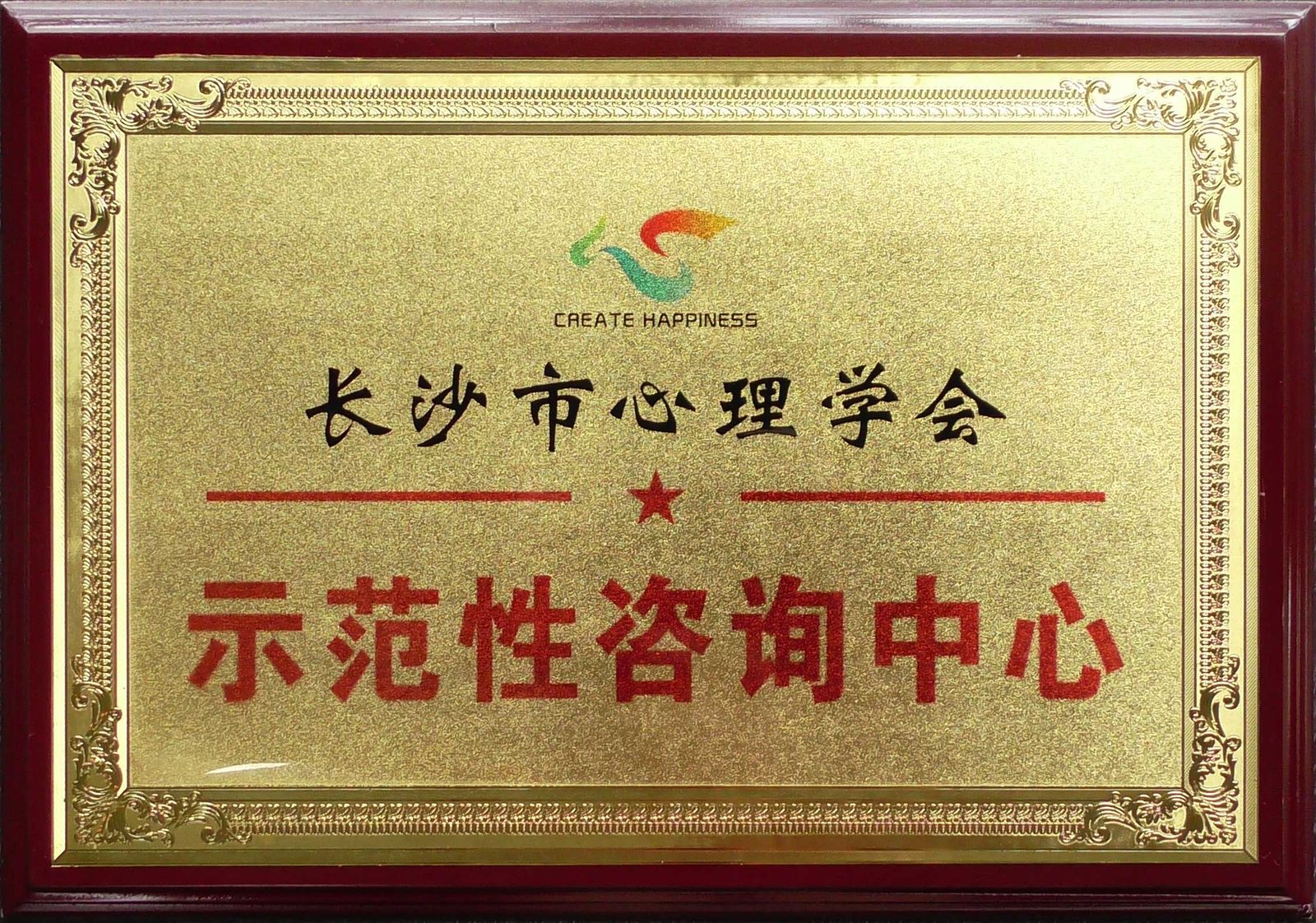 长沙市心理学会 · 示范性培训中心（长沙市心理学会 2018）